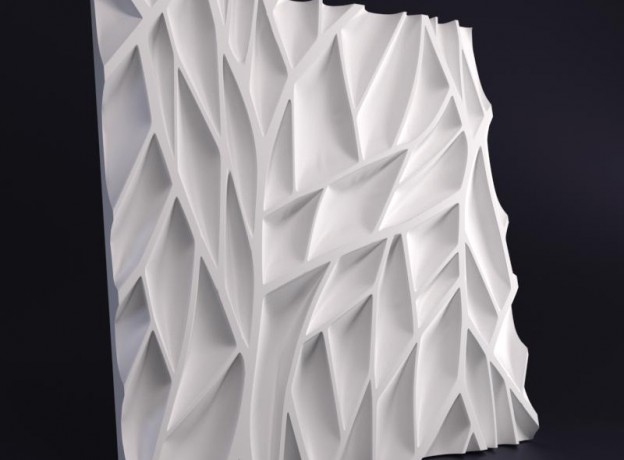 Форма для 3D панелей 500*500 Мистраль